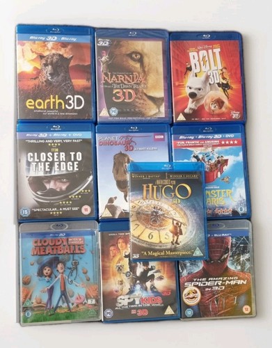 Blu ray joblot 10 3d - joblot,