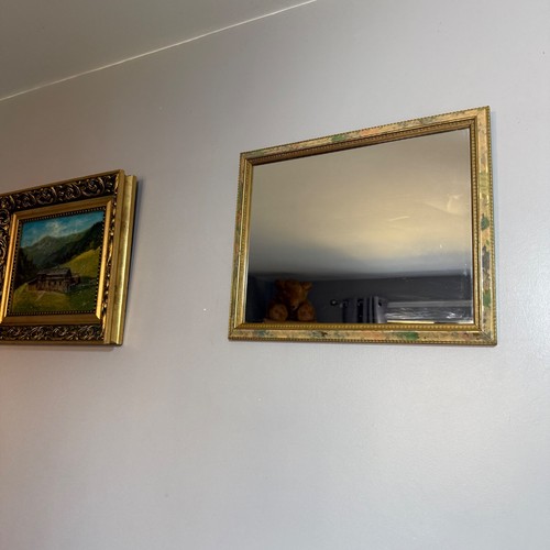 Vintage rectangle wall mirror - vintage,
