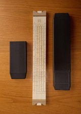 Vintage British Thornton AA 010 Comprehensive Slide Rule In Case Made In England