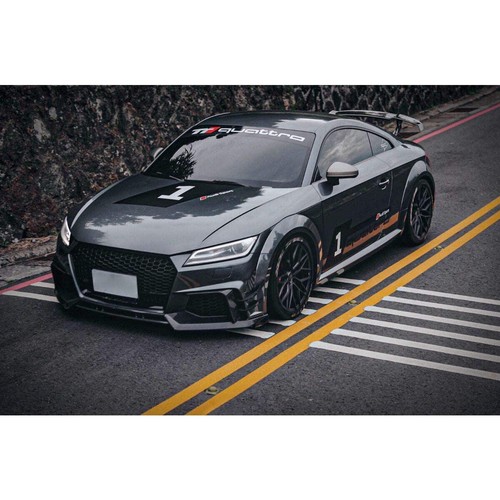 Carbon fibre front bumper - carbon,