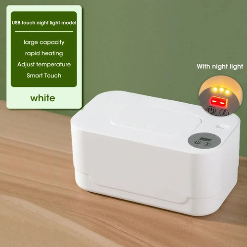 Baby wipe warmer - heater, with