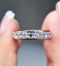 Asscher Cut Moissanite Diamond