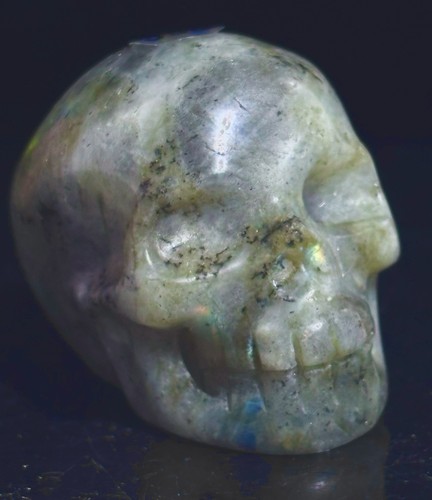Labradorite crystal skull - crystal,