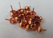 UPHOLSTERY NAILS TACKS BRASS