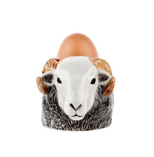 Quail Ceramics Face Egg Cup Herdwick
