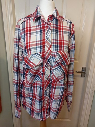 Zara women check shirt - check,