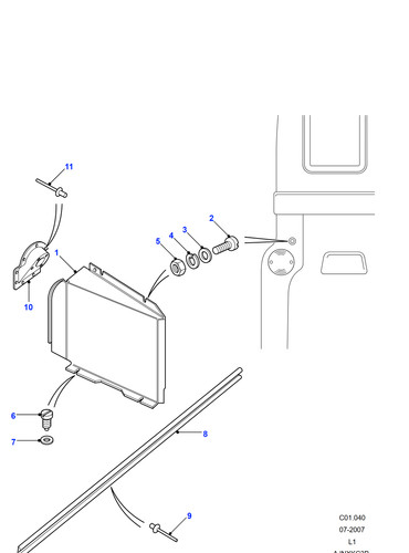 Land rover genuine screw - rover,