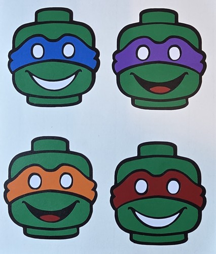 Lego teenage mutant - teenage, ninja