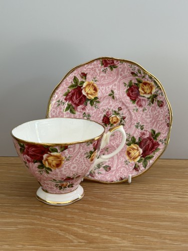 Royal albert dusky pink lace - dusky,