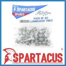 Spartacus 20 x Lawn Raker Tines Tynes For Qualcast RE25T RE25 XR25 Scarifier