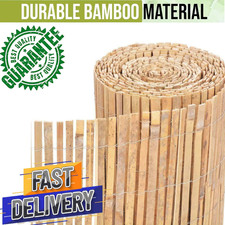 Bamboo Slat Fence Screen Roll