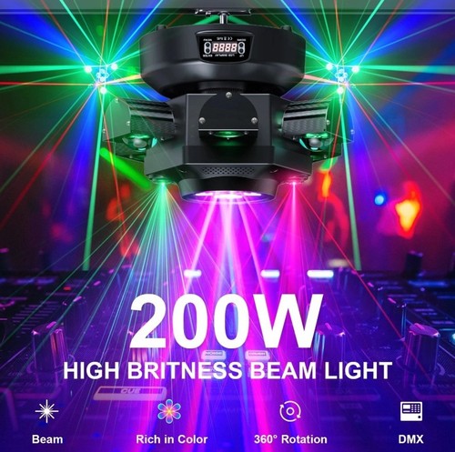 200w rgbw arms rotate - rgbw,