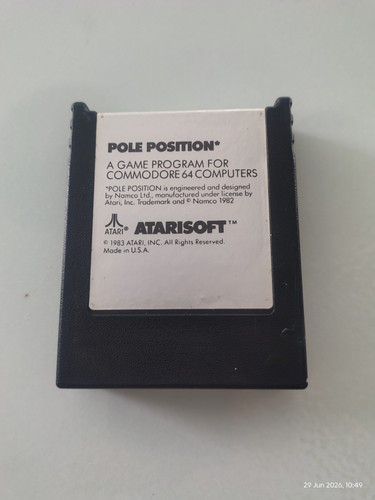 Pole position commodore - position, (1983)