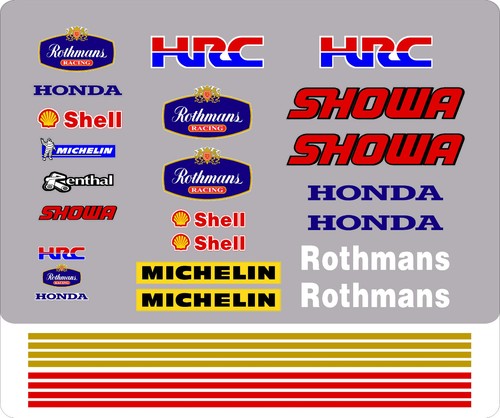Honda trials rothmans - honda,