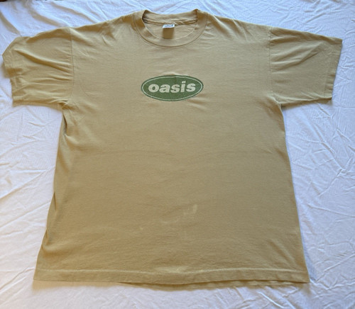 Vintage oasis shirt 1995 90s - t,