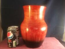 Rare  Moorcroft Pottery Large  High Fired Flambe Vase   Natural Range 1930's