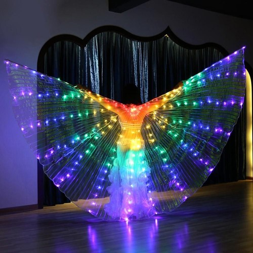 Party belly dance wings with - dance,