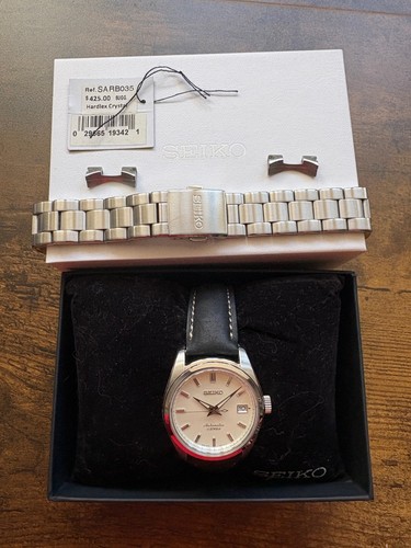 Seiko sarb035 with box - seiko,