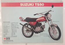 1970s SUZUKI TS50 Motorcycle