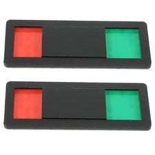  2 Pcs Toilet Sign Engaged