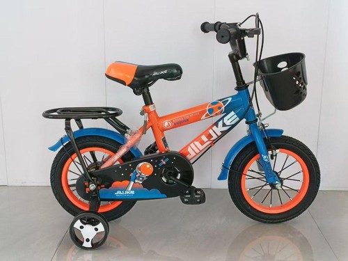 Kids children bike - bike, orange