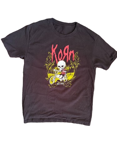 Korn est 1993 black graphic - black,