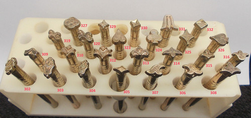 Leather craft stamp tools - leather,