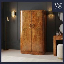 Antique English Art Deco Burr