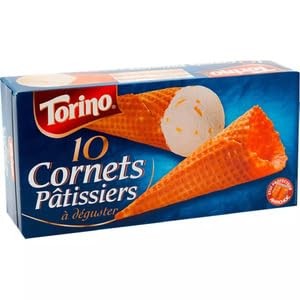 Torino cornets pâtissiers - cornets,