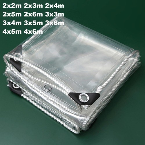 Clear heavy duty tarpaulin - heavy,