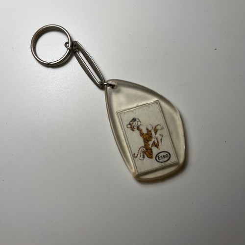 Keychain esso plastic tiger - -,