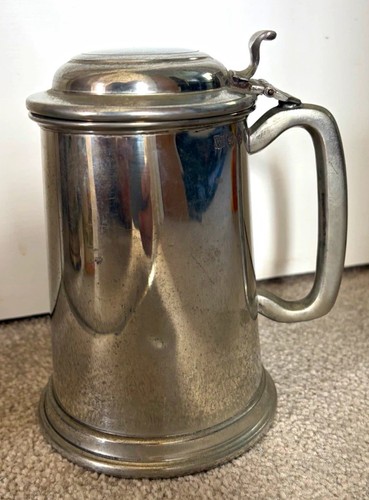 Vintage pewter beer - pewter, (92%)
