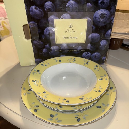 Royal doulton blueberry dinner - blueberry,