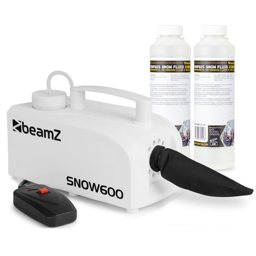 Beamz snow600 snow machine - snow,