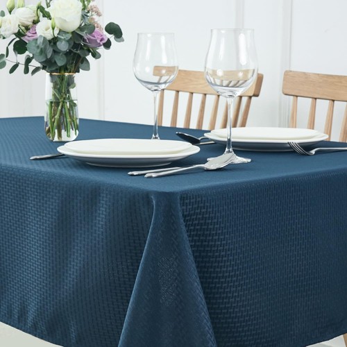 Square tablecloth weaved - square,