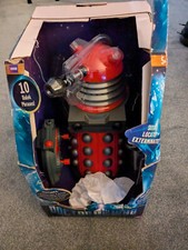 Doctor Who 12" Remote Control RC Dalek Red Original Box is tatty REDUCED RARE