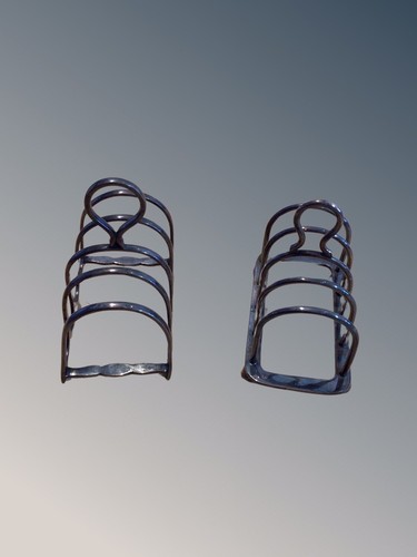 Silver plated toast - toast, mini