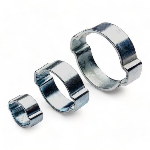 Double ear clamps clips hose - double, o