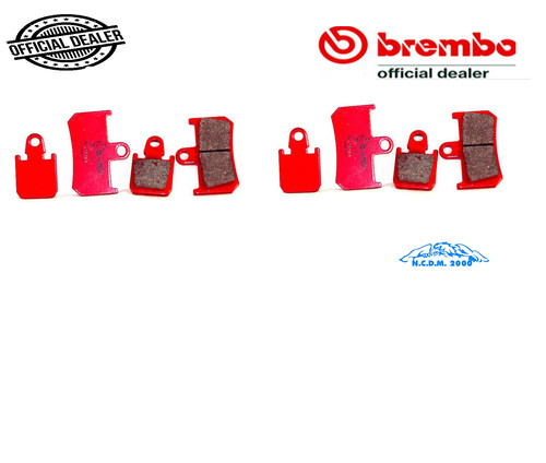 Front brake pads brembo - brake,