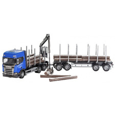 EMEK Scania CR20H 500 Timber Trailer Blue EM71694