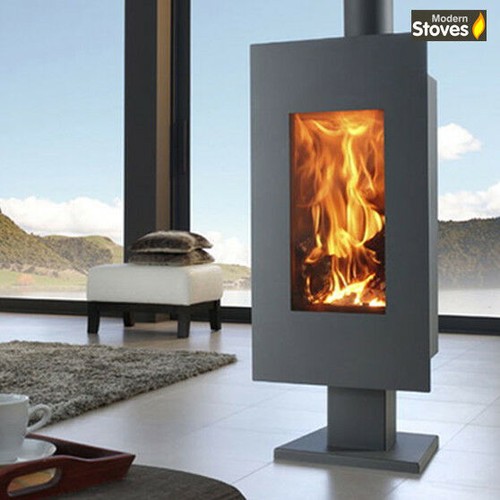 Wood burning multi fuel stove - burning,
