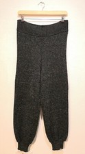 Vintage Marimekko Green Wool Alpaca Warm Cosy Bloomers Trousers Hose Size M