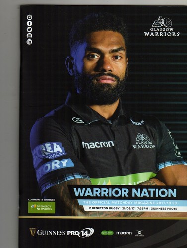 Glasgow warriors benetton - ,