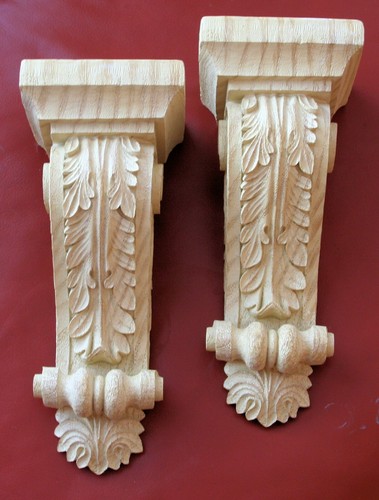 Detailed corbels pair - detailed, |