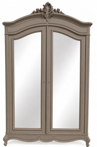 French mirrored armoire - french,