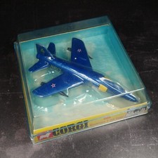 CORGI 1305 LINTOY HONG KONG 1972 GRUMMAN F-11A TIGER BLUE ANGELS VGC AIRCRAFT