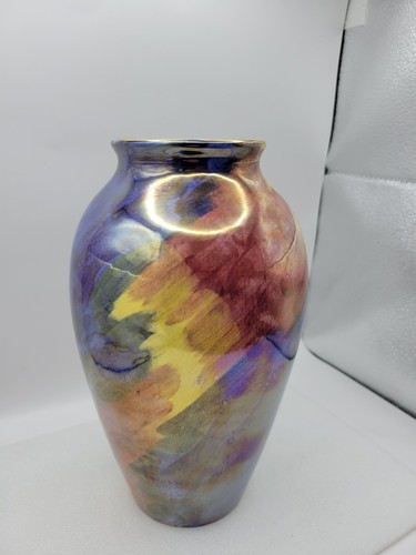 Vintage maling pottery vase - maling,
