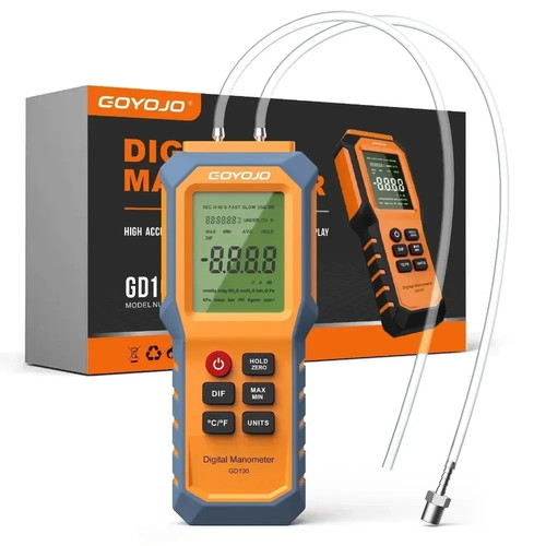 Digital manometer dual - dual, port