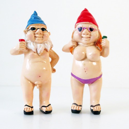 Naked gnome statues 7 - naked,