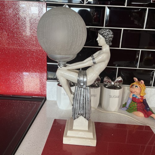 Art deco lamp vintage - lamp,